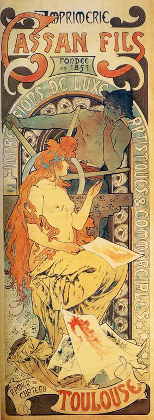 A Imprensa Cassan Filhos – Mucha Alphonse Mucha Master Apollon