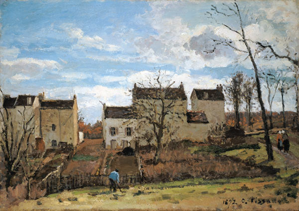 Primavera em Pontoise – Camille Pissarro Camille Pissarro Master Apollon