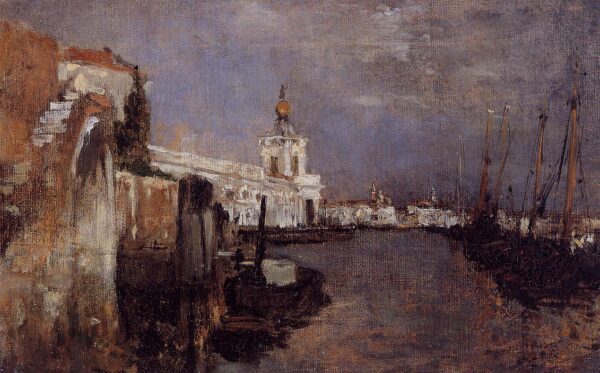 Canal, Veneza – John Henry Twachtman John Henry Twachtman Master Apollon