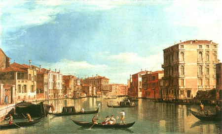 O Grande Canal entre o Palazzo Bembo e o Palazzo Vendramin – Canal Giovanni Antonio Giovanni Antonio Canal Master Apollon