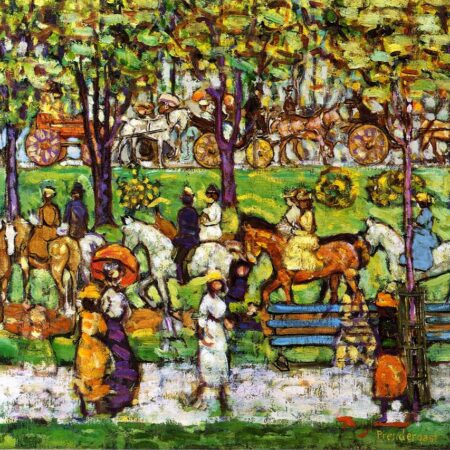 Central Park – Maurice Prendergast Maurice Prendergast Master Apollon