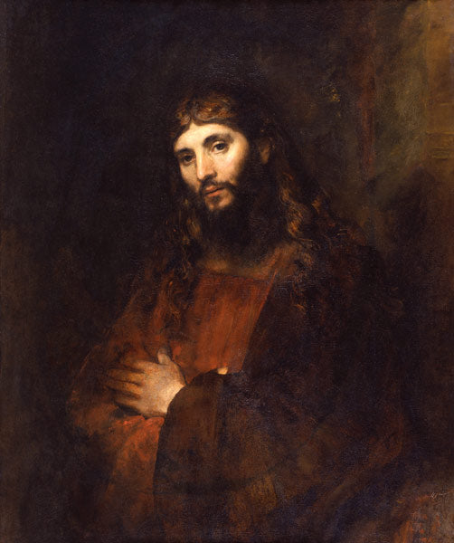 O Cristo com os braços cruzados – Rembrandt van Rijn Rembrandt van Rijn Master Apollon