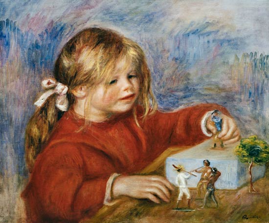 Claude Renoir tocando – Pierre-Auguste Renoir Pierre-Auguste Renoir Master Apollon