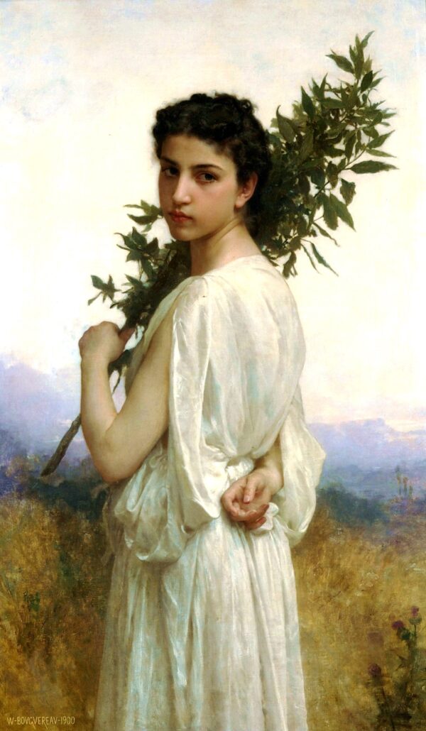 Branche Laurel – William Bouguereau William Bouguereau Master Apollon