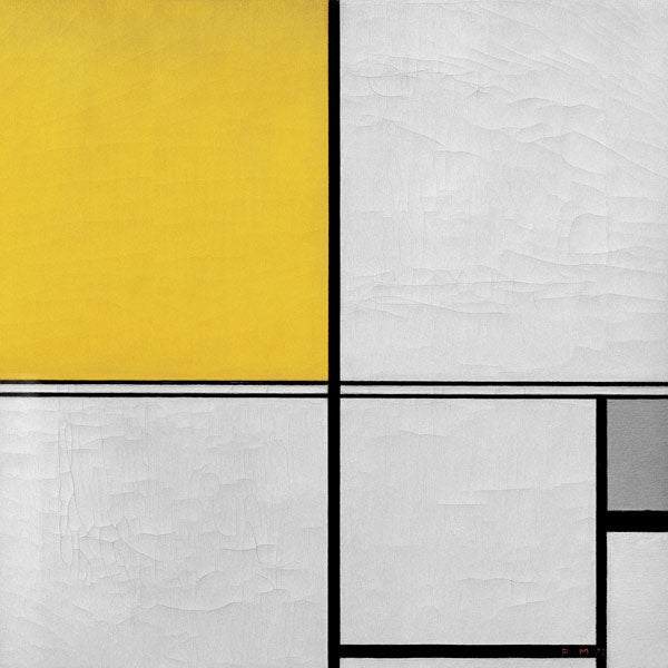 Composição com linha dupla – Mondrian Piet Mondrian Master Apollon