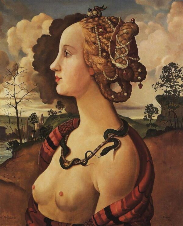 Cópia de Simonetta Vespucci (1453-76) – Sandro Botticelli Sandro Botticelli Master Apollon