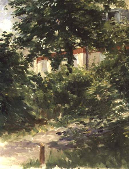 Um canto de jardim em Rueil – Edouard Manet Édouard Manet Master Apollon