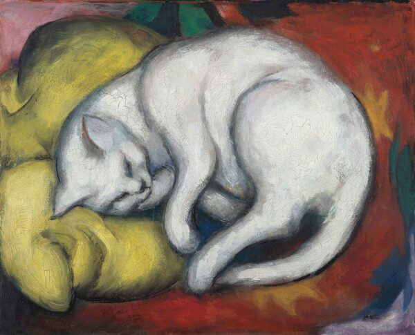 O gato branco – Franz Marc Franz Marc Master Apollon