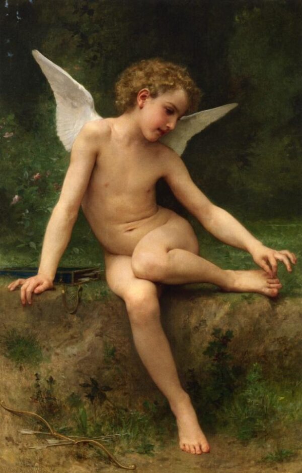 Cupido com Espinho – William Bouguereau William Bouguereau Master Apollon