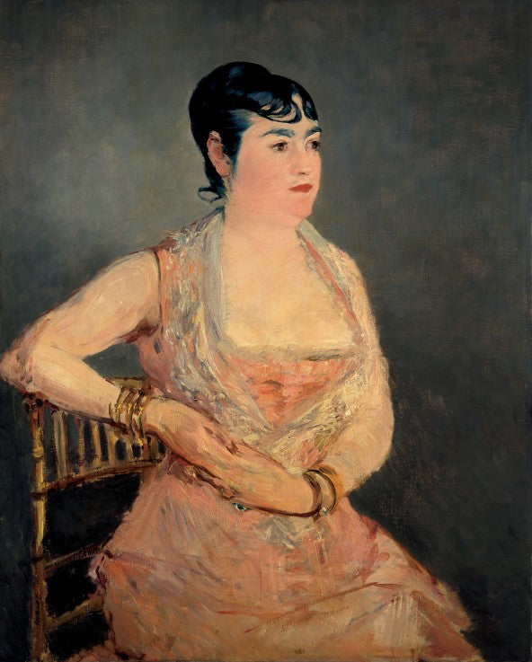 A dama em rosa – Edouard Manet Édouard Manet Master Apollon