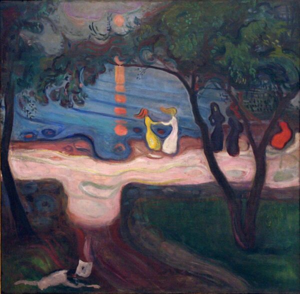 A dança na praia – Edvard Munch Edvard Munch Master Apollon