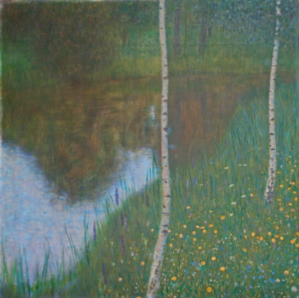 Bordo de lago com bétulas – Gustav Klimt Gustav Klimt Master Apollon