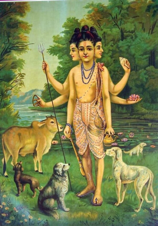 Dattatreya – Ravi Varmâ Non classé Master Apollon