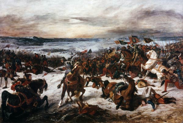 Morte de Charles le Brave – Eugène Delacroix Eugène Delacroix Master Apollon