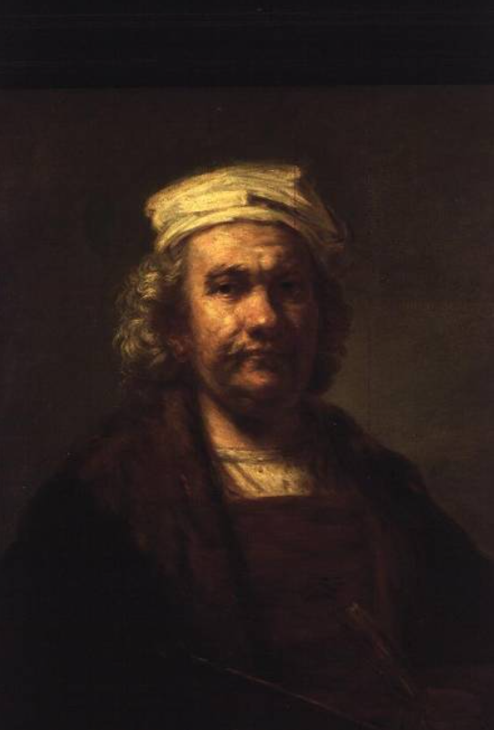 O autorretrato c.1660 – Rembrandt van Rijn Rembrandt van Rijn Master Apollon