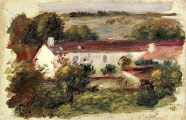 Casa em Essoyes – Pierre-Auguste Renoir Pierre-Auguste Renoir Master Apollon