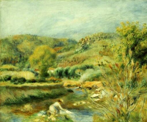 A Lavadeira – Pierre-Auguste Renoir Pierre-Auguste Renoir Master Apollon 2