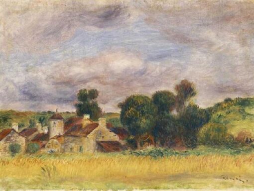 Aldeia na Bretanha – Pierre-Auguste Renoir Pierre-Auguste Renoir Master Apollon