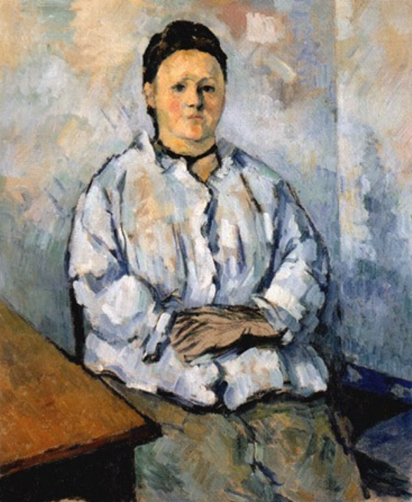 Madame Cézanne sentada – Paul Cézanne Paul Cézanne Master Apollon