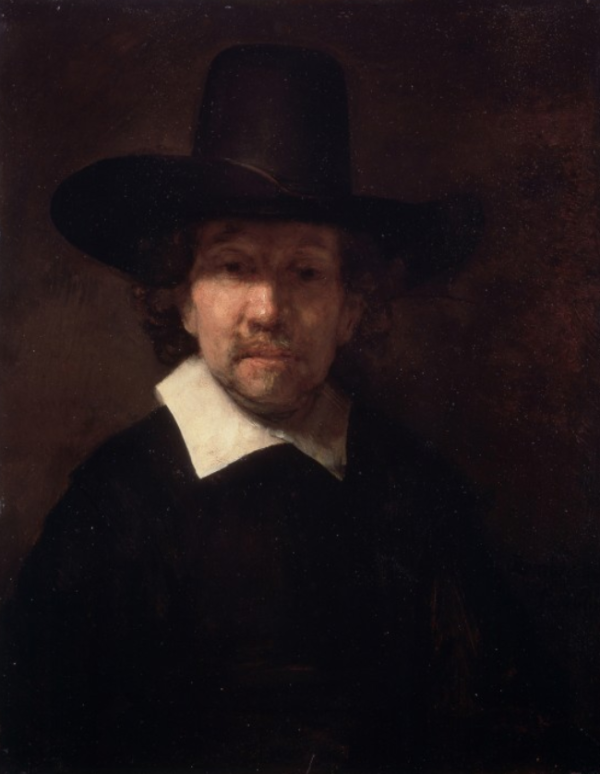 Retrato do poeta Jeremias de Decker – Rembrandt van Rijn Rembrandt van Rijn Master Apollon