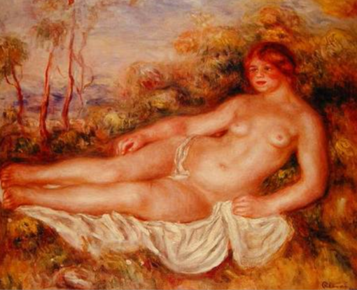 A Banho deitada – Pierre-Auguste Renoir Pierre-Auguste Renoir Master Apollon 2