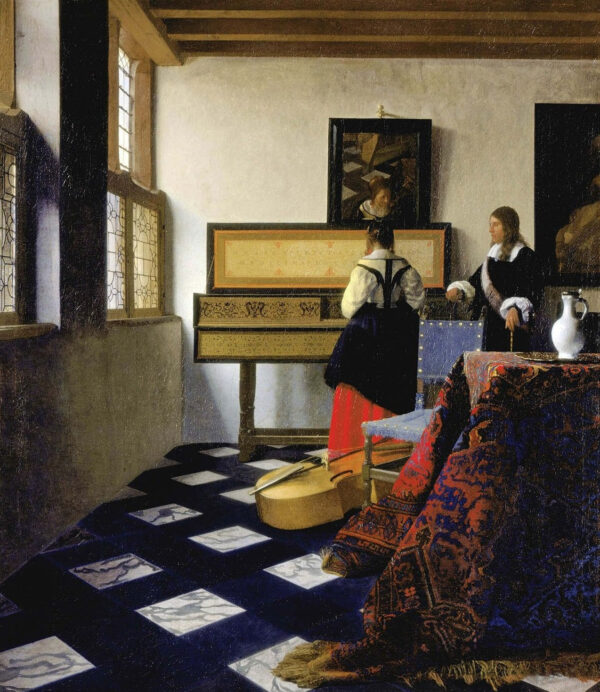 A Lição de Música (Vermeer) – Johannes Vermeer Johannes Vermeer Master Apollon