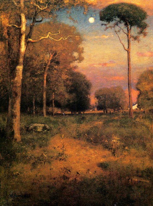 Nascer da Lua Cedo, Flórida – George Inness George Inness Master Apollon