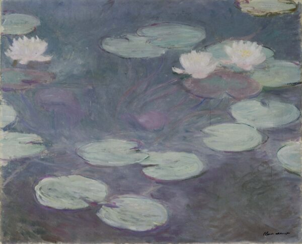 Ninféias de Claude Monet “Os Nenúfares” de Claude Monet Master Apollon