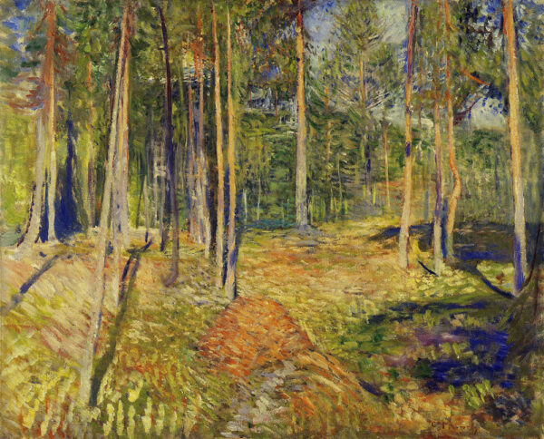 Floresta de pinheiros – Edvard Munch Edvard Munch Master Apollon