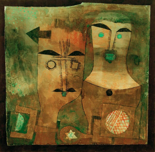 Uma par de deuses – Paul Klee Paul Klee Master Apollon