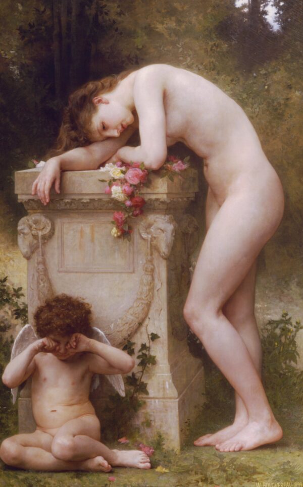 Elégie – William Bouguereau William Bouguereau Master Apollon