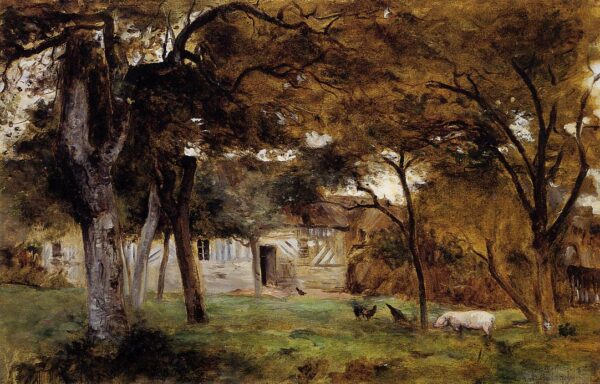 Fazenda na Normandia – Berthe Morisot Berthe Morisot Master Apollon