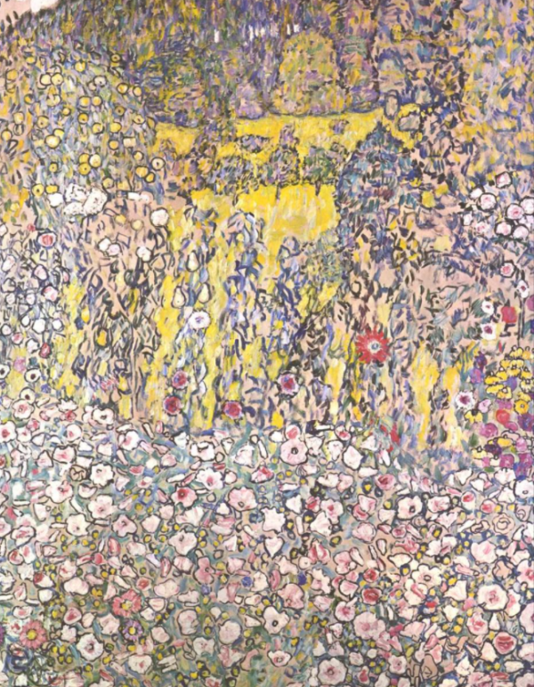 Paisagem hortícola com um cume de colina – Gustav Klimt Gustav Klimt Master Apollon