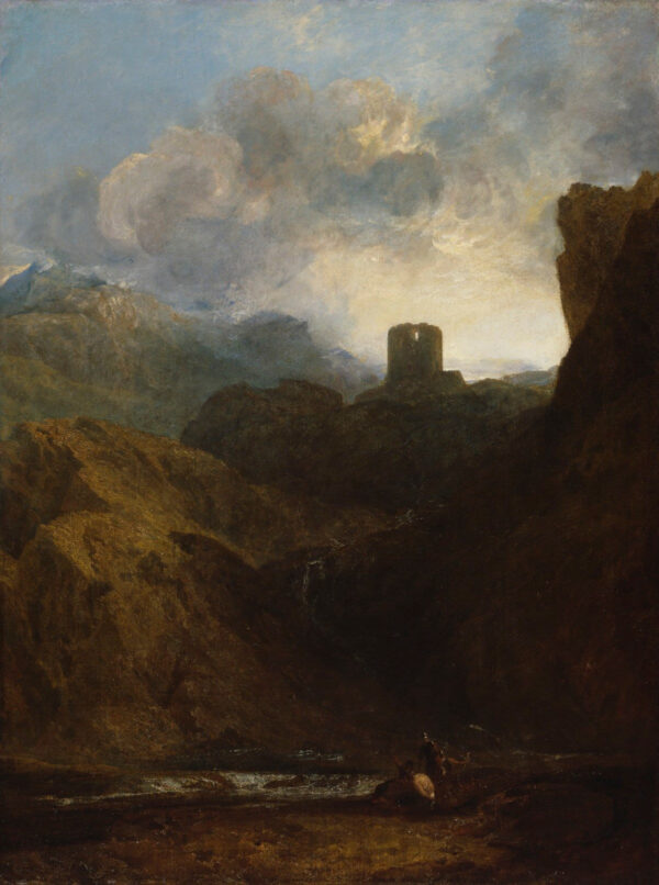 Château de Dolbadarn – William Turner William Turner Master Apollon