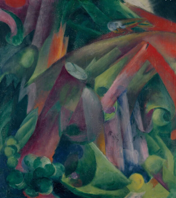 Em uma floresta com um pássaro – Franz Marc Franz Marc Master Apollon