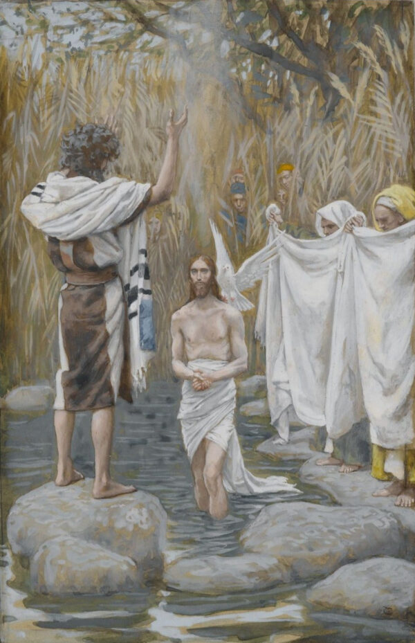 O batismo de Jesus – James Tissot James Tissot Master Apollon