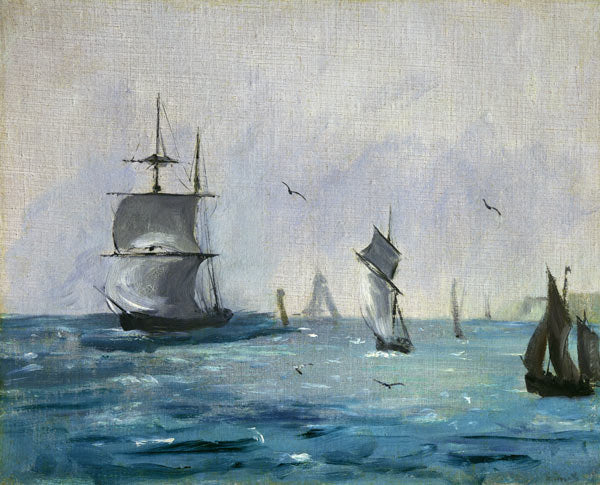 Chegada do barco de pesca – Edouard Manet Édouard Manet Master Apollon