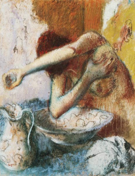 Jovem mulher com a toalete – Edgar Degas Edgar Degas Master Apollon