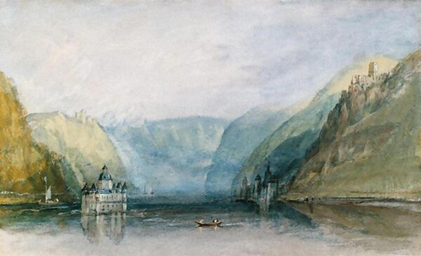 O Palatinado perto de Kaub – William Turner William Turner Master Apollon