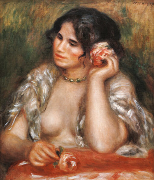 Gabrielle à la rose – Pierre-Auguste Renoir Pierre-Auguste Renoir Master Apollon 2