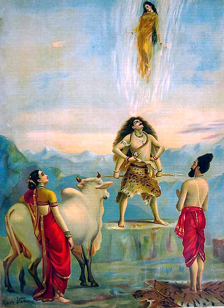 Ganga Avataran ou Descenso do Ganges – Ravi Varmâ Non classé Master Apollon