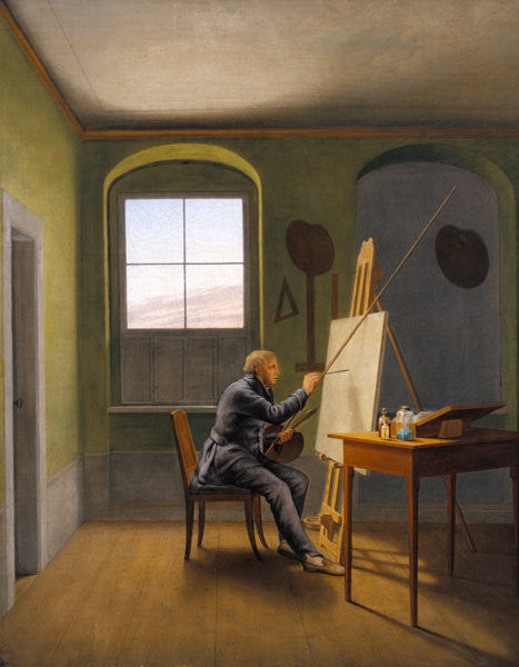 George Friedrich Kersting no ateliê de – Caspar David Friedrich Caspar David Friedrich Master Apollon