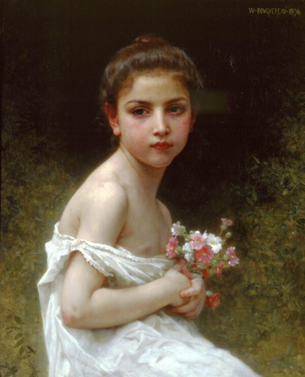 Bouquet de meninas – William Bouguereau William Bouguereau Master Apollon