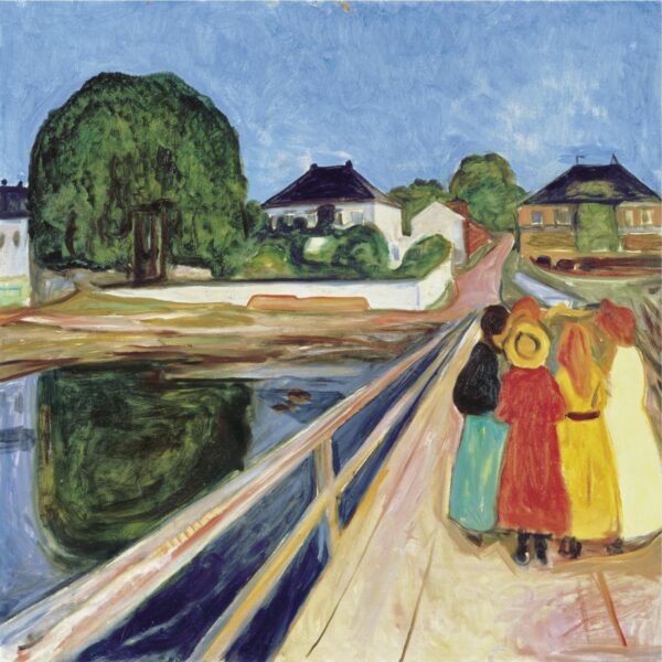 Meninas na Ponte – Edvard Munch Edvard Munch Master Apollon