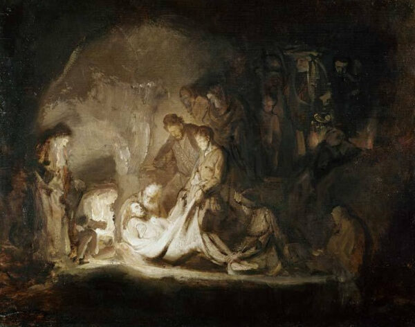 Morte de Cristo – Rembrandt van Rijn Rembrandt van Rijn Master Apollon