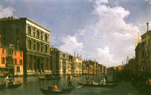 Grande Canal: vista sudoeste do Palazzo Grimani com o Palazzo Foscari – Canal Giovanni Antonio Giovanni Antonio Canal Master Apollon