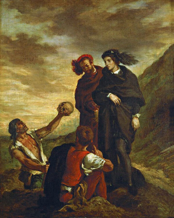 Hamlet e Horácio no cemitério – Eugène Delacroix Eugène Delacroix Master Apollon