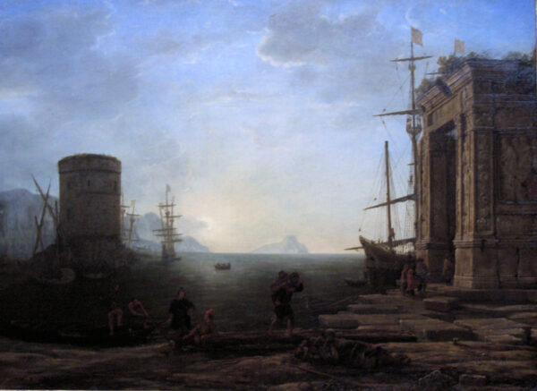 Porto ao Amanhecer – Claude Lorrain Claude Lorrain Master Apollon