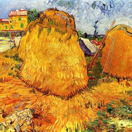 As fardos de feno na Provença – Van Gogh Vincent Van Gogh Master Apollon