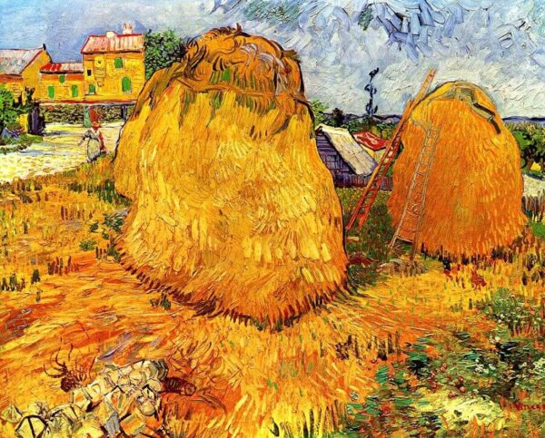 As fardos de feno na Provença – Van Gogh Vincent Van Gogh Master Apollon